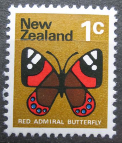 Poštová známka Nový Zéland 1970 Novozélandský èervený admirál Mi# 518