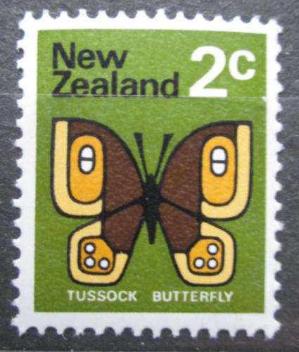 Poštová známka Nový Zéland 1970 Chocholatec obecný Mi# 519