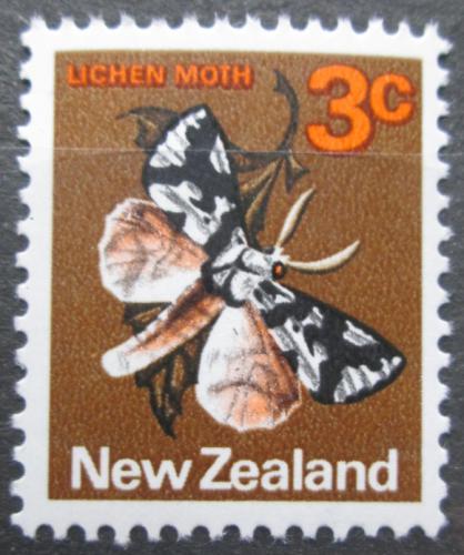 Poštová známka Nový Zéland 1970 Lišejník zebra Mi# 521