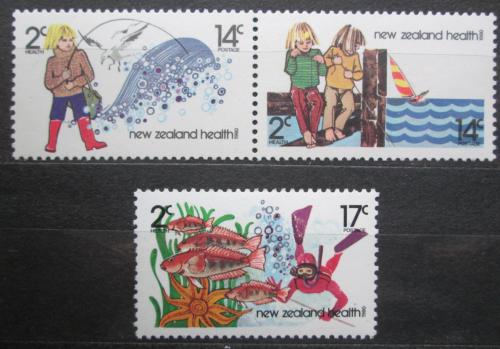Poštové známky Nový Zéland 1980 Zdraví Mi# 804-06