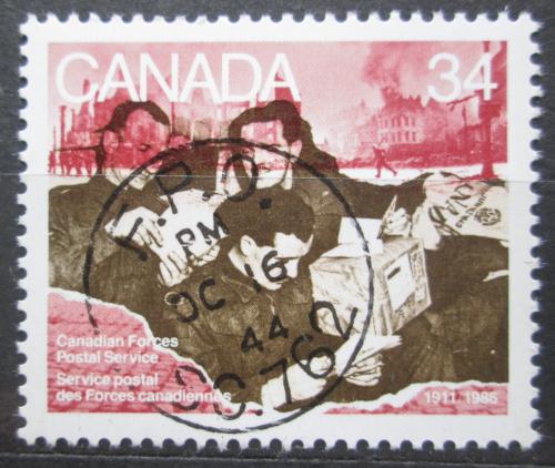 Poštová známka Kanada 1986 Armádní pošta, 75. výroèie Mi# 994