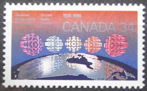 Poštová známka Kanada 1986 Kanadské rádio, 50. výroèie Mi# 1003