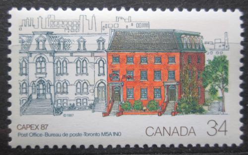 Poštová známka Kanada 1987 První pošta v Torontu Mi# 1022