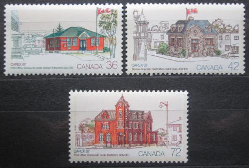 Poštové známky Kanada 1987 Pošty Mi# 1041-43