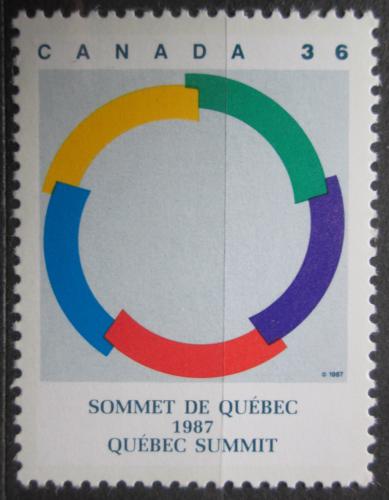 Poštová známka Kanada 1987 Konference frankofonních zemí Mi# 1059