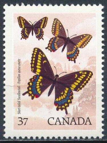 Poštová známka Kanada 1988 Motýle Mi# 1090