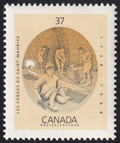 Poštová známka Kanada 1988 Hu� Mi# 1096