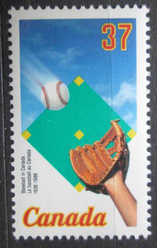 Poštová známka Kanada 1988 Baseball Mi# 1101