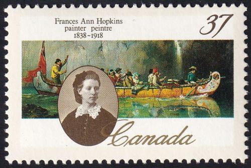 Poštová známka Kanada 1988 Frances Ann Hopkins, malíøka Mi# 1114