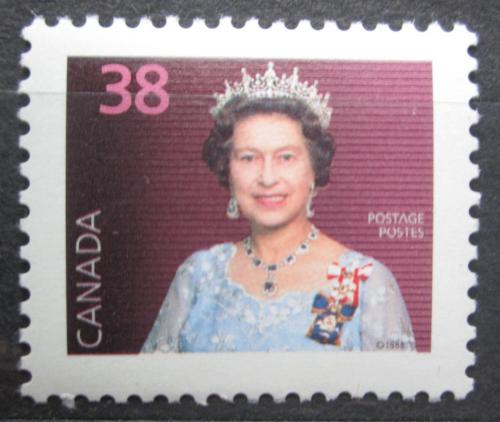 Poštová známka Kanada 1988 Krá¾ovna Alžbeta II. Mi# 1116 A
