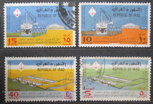 Poštové známky Irak 1967 Prístav Um Qasr Mi# 488-91