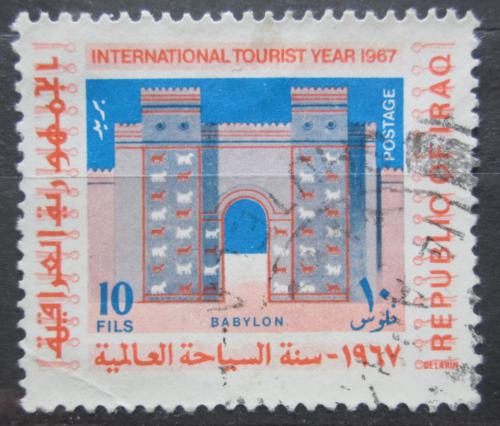 Poštová známka Irak 1967 Babylon Mi# 506