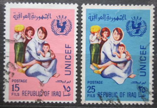 Poštové známky Irak 1968 UNICEF Mi# 541-42