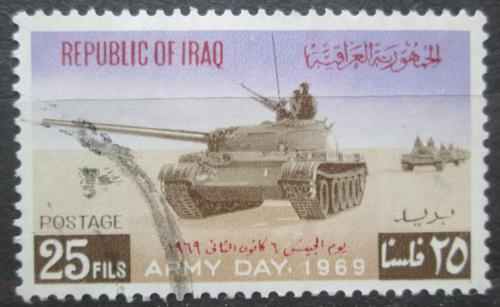 Poštová známka Irak 1969 Den armády Mi# 543