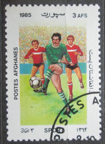 Poštová známka Afganistan 1985 Futbal Mi# 1438