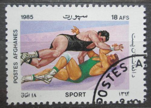 Poštová známka Afganistan 1985 Zápas Mi# 1441