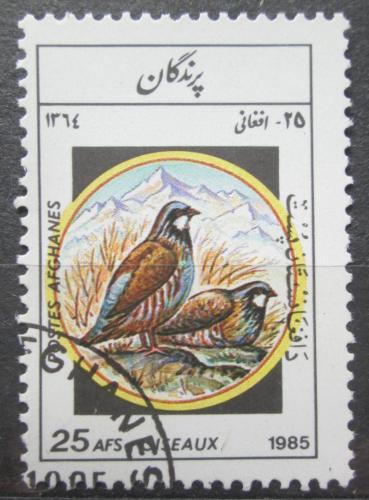 Poštová známka Afganistan 1985 Orebice èukar Mi# 1450
