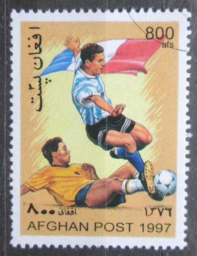 Poštová známka Afganistan 1997 MS ve futbale Mi# 1749
