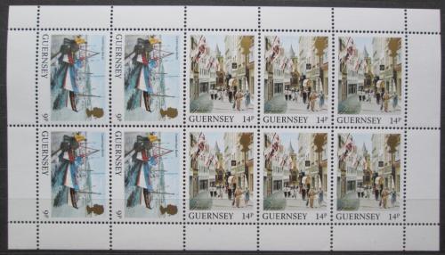Poštové známky Guernsey 1984 Turistické zaujímavosti Mi# N/N