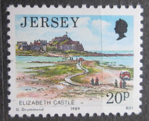 Poštová známka Jersey 1989 Hrad Elizabeth Mi# 475