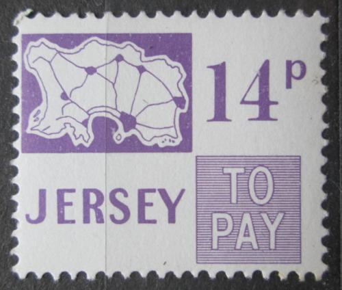 Poštová známka Jersey 1971 Doplatná Mi# 14 