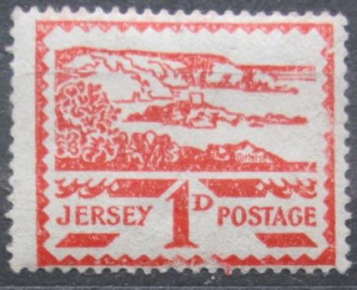 Poštová známka Jersey, nìmecká okupace 1943 Portelet Bay Mi# 4 Kat 8€