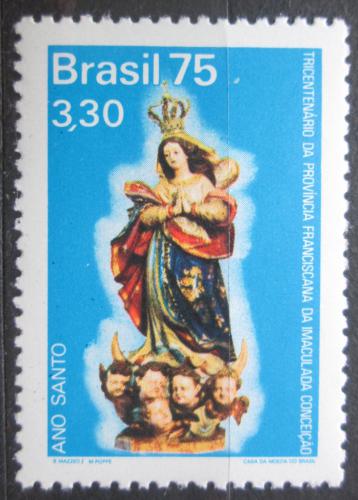 Potov znmka Brazlie 1975 Devn socha panny Marie Mi# 1494