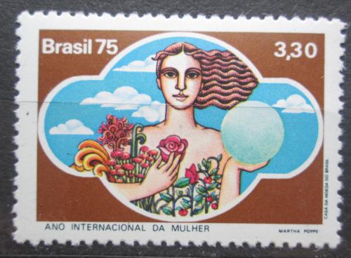 Potov znmka Brazlie 1975 Medzinrodn rok en Mi# 1504