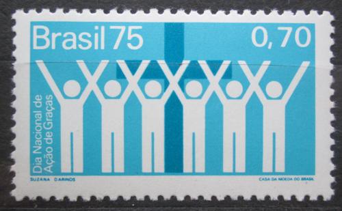 Potov znmka Brazlie 1975 Donky Mi# 1512 - zvi obrzok