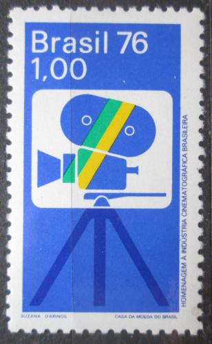 Poštová známka Brazílie 1976 Filmový prùmysl Mi# 1536