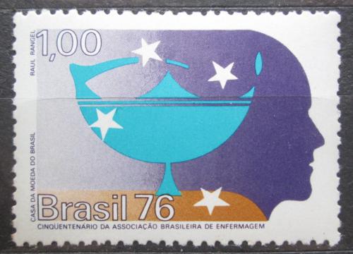 Potov znmka Brazlie 1976 Lkask pe Mi# 1553