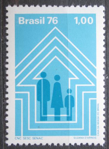 Potov znmka Brazlie 1976 Rodina Mi# 1558