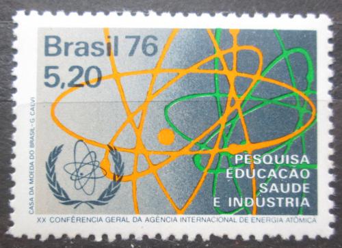 Potov znmka Brazlie 1976 Model atomu Mi# 1560 - zvi obrzok
