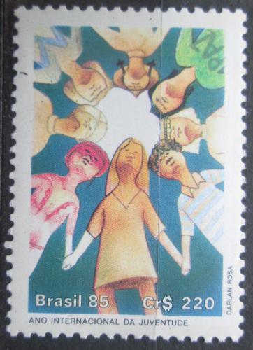 Potov znmka Brazlie 1985 Medzinrodn rok mldee Mi# 2130 - zvi obrzok