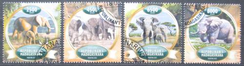 Poštové známky Madagaskar 2022 Slony Mi# N/N