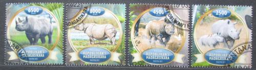 Poštové známky Madagaskar 2022 Nosorožce Mi# N/N