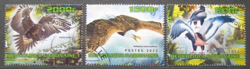 Poštové známky Gabon 2022 Orli Mi# N/N