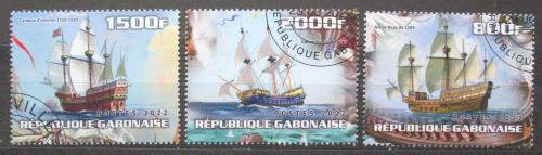 Poštové známky Gabon 2022 Plachetnice Mi# N/N