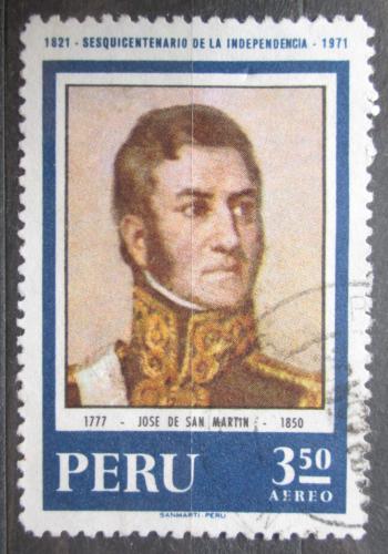 Poštová známka Peru 1971 Jose de San Martin Mi# 817 