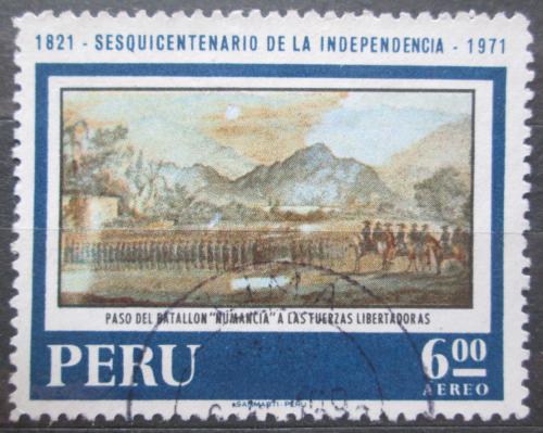 Poštová známka Peru 1971 Batalion Numancia Mi# 819