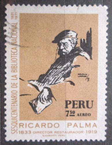 Poštová známka Peru 1971 Ricardo Palma Mi# 823