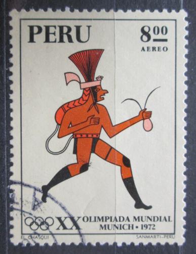 Poštová známka Peru 1972 LOH Mnichov Mi# 870