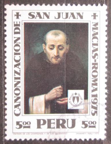 Poštová známka Peru 1975 Svätý Juan Macías Mi# 1001