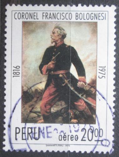Poštová známka Peru 1975 Francisco Bolognesi Mi# 1003