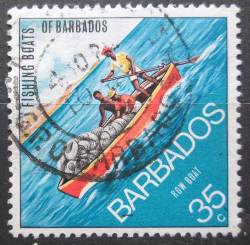 Potov znmka Barbados 1974 Veslice Mi# 362