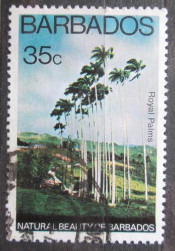 Poštová známka Barbados 1977 Palmy Mi# 423