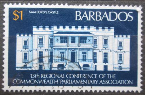 Poštová známka Barbados 1977 Zámek Mi# 429