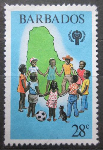 Poštová známka Barbados 1979 Medzinárodný rok dìtí Mi# 490