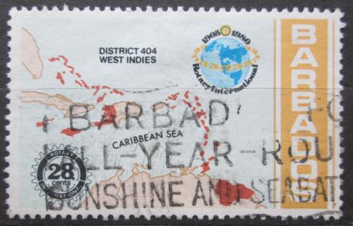Poštová známka Barbados 1980 Rotary Intl., 75. výroèie Mi# 495