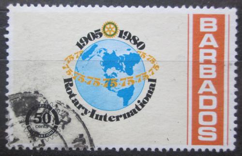 Poštová známka Barbados 1980 Rotary Intl., 75. výroèie Mi# 496
